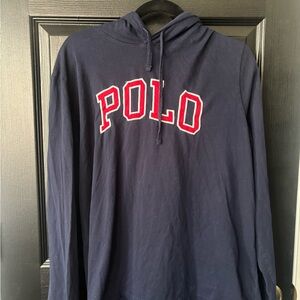 Polo by Ralph Lauren Blue and Red Sweater